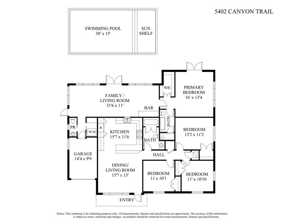 待售: $2,495,000 (4 贝兹, 2 浴室, 1906 平方英尺)