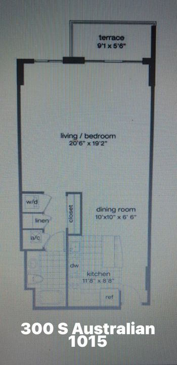 Под контрактом: $2,000 (0 спален, 1 ванн, 774 Квадратных фут)