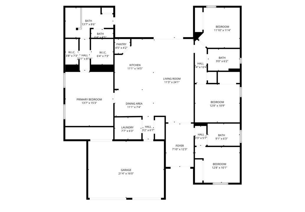 В аренду: $2,450 (4 спален, 3 ванн, 2129 Квадратных фут)