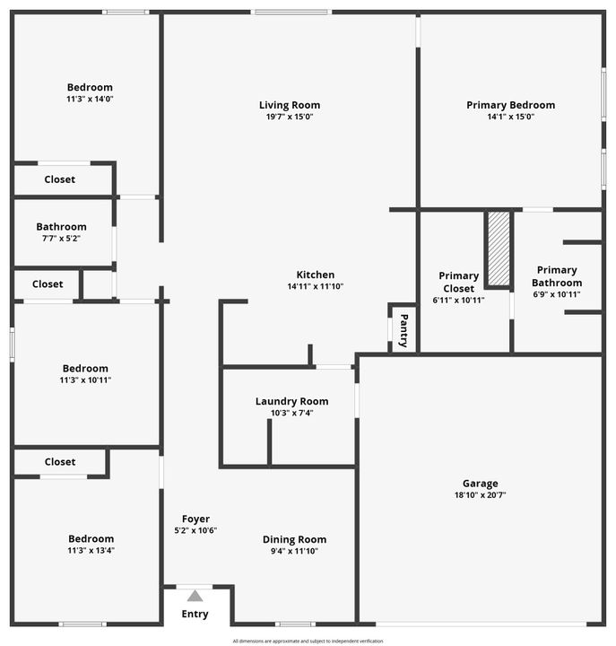 For Sale: $415,000 (4 beds, 2 baths, 1806 Square Feet)