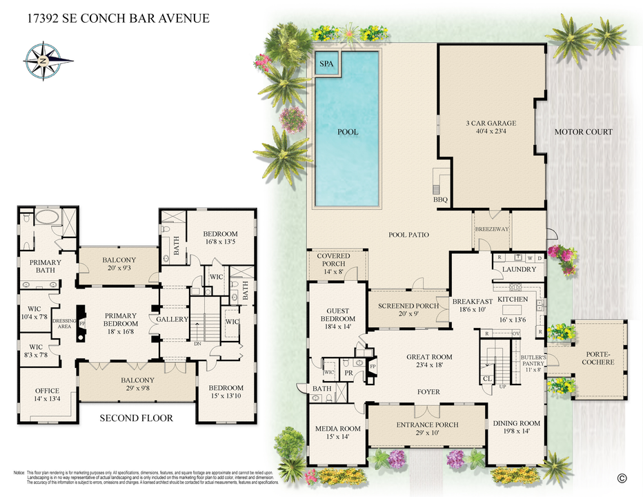 En Venta: $4,500,000 (4 camas, 4 baños, 4582 Pies cuadrados)