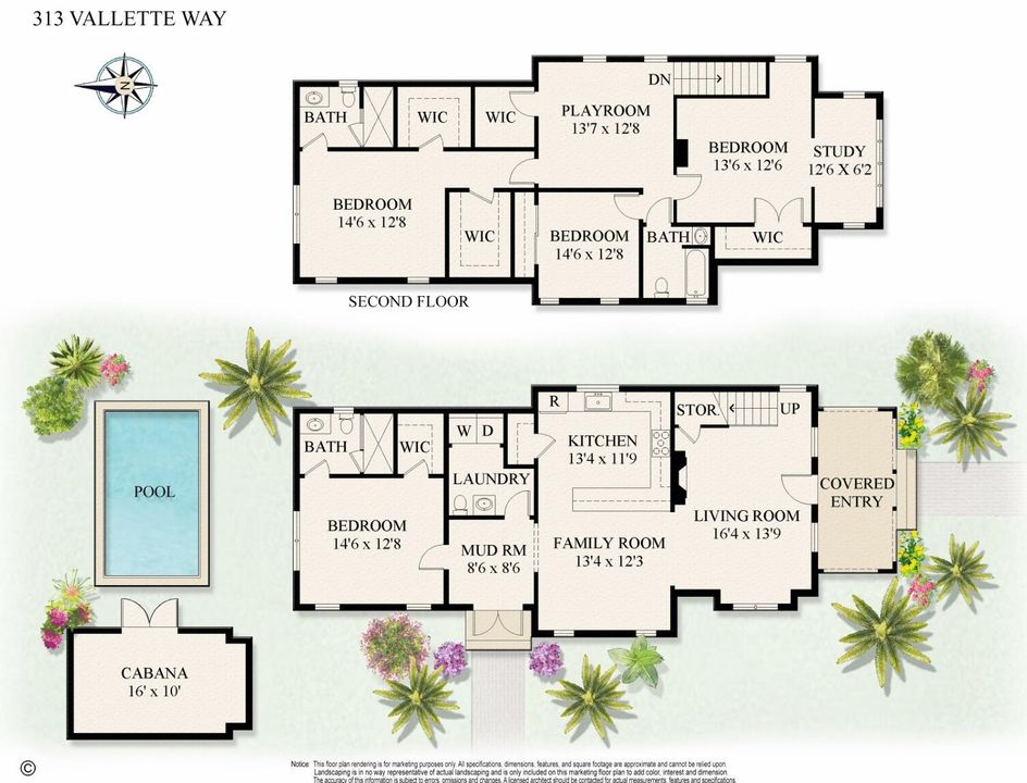 На продажу: $2,575,000 (4 спален, 3 ванн, 2588 Квадратных фут)