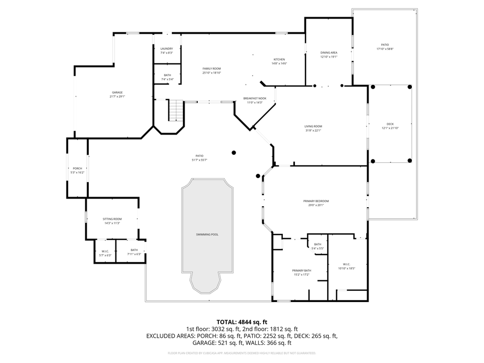 En Venta: $4,450,000 (6 camas, 5 baños, 4974 Pies cuadrados)