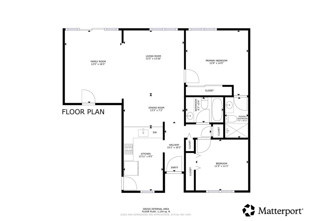 На продажу: $250,000 (2 спален, 2 ванн, 1169 Квадратных фут)