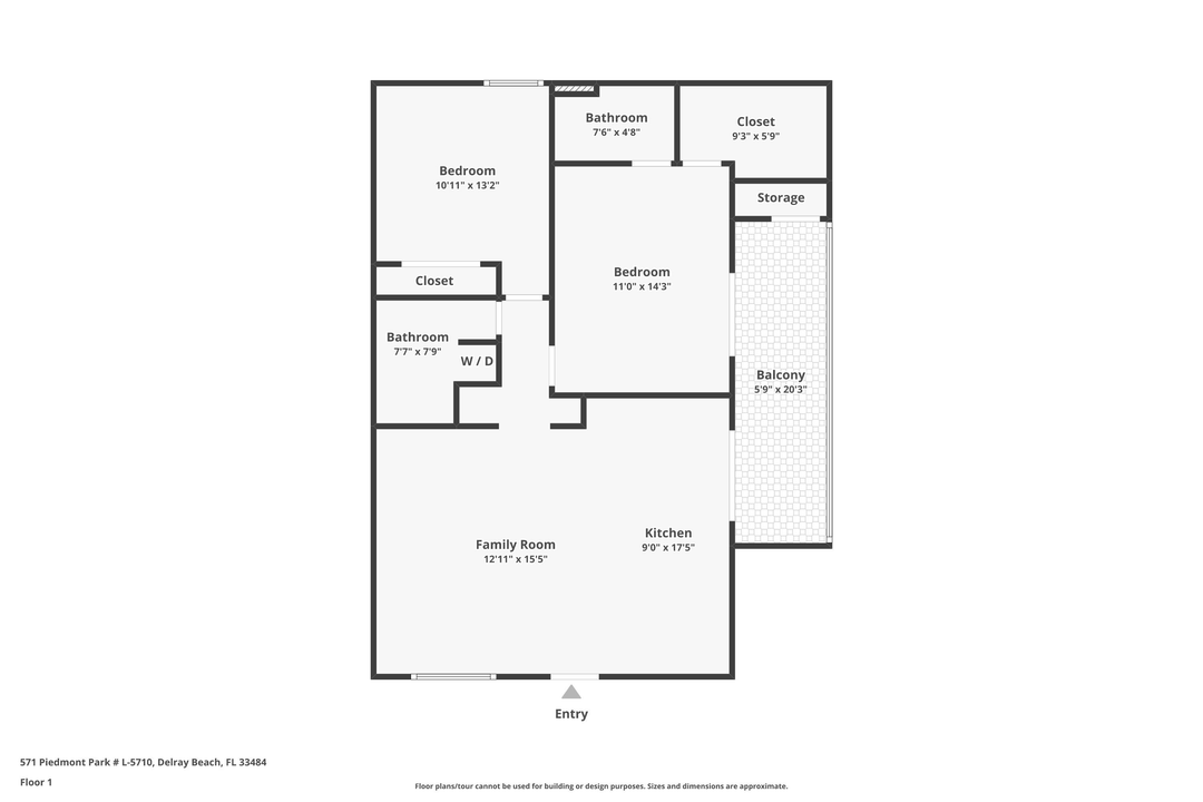 На продажу: $215,000 (2 спален, 2 ванн, 1044 Квадратных фут)