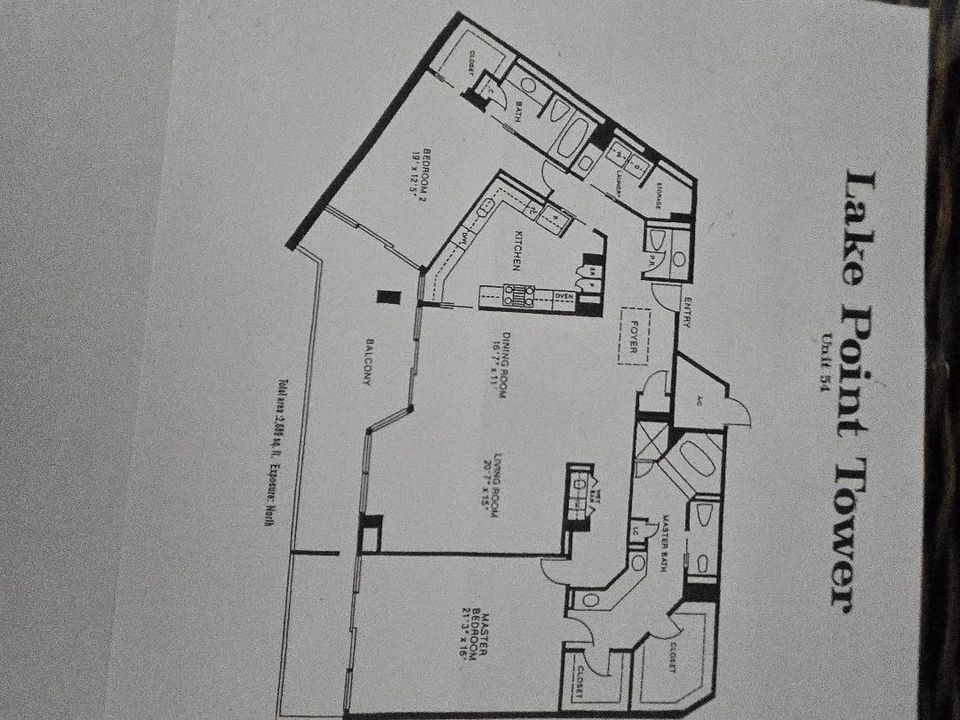 For Sale: $1,100,000 (2 beds, 2 baths, 2448 Square Feet)