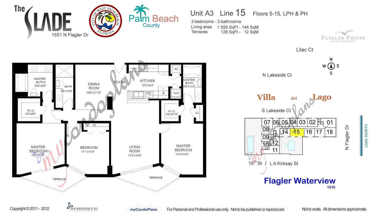 В аренду: $6,500 (3 спален, 2 ванн, 1550 Квадратных фут)