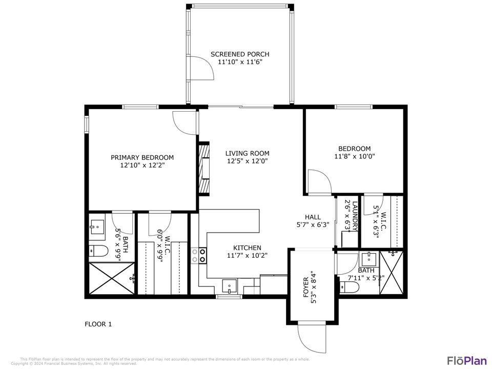 For Rent: $7,000 (2 beds, 2 baths, 1005 Square Feet)