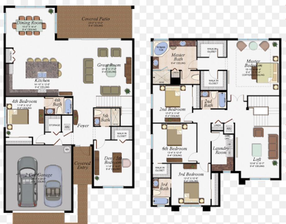 出租: $11,000 (6 贝兹, 5 浴室, 4321 平方英尺)