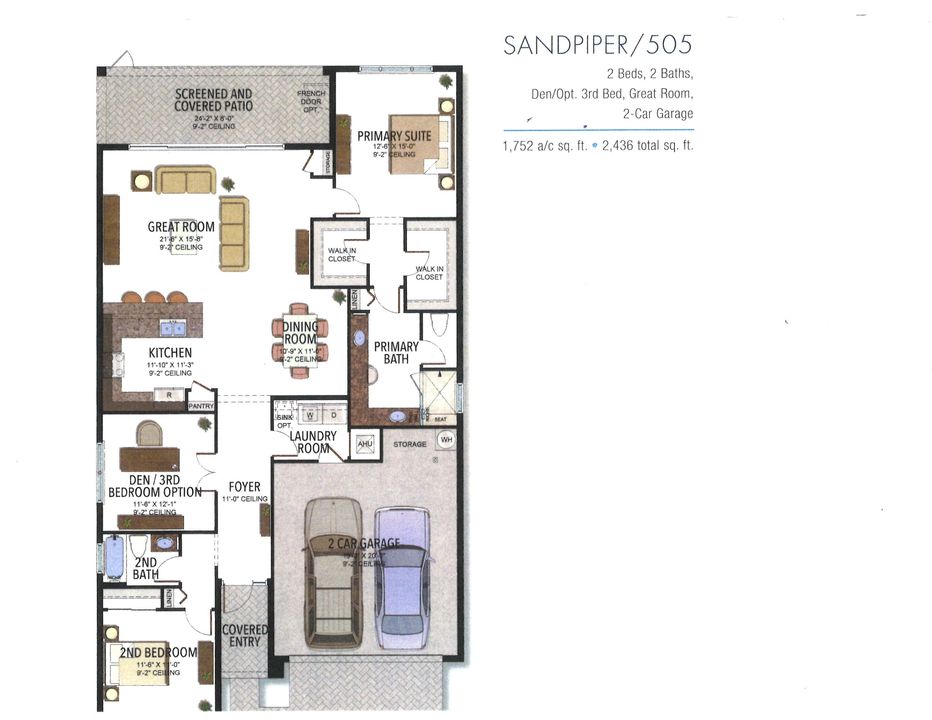 For Rent: $3,400 (2 beds, 2 baths, 1753 Square Feet)