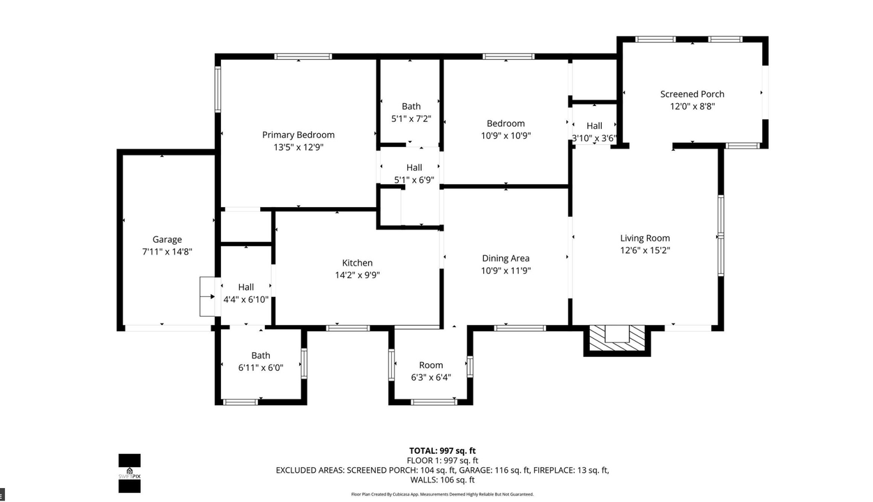 For Rent: $5,000 (2 beds, 2 baths, 1216 Square Feet)