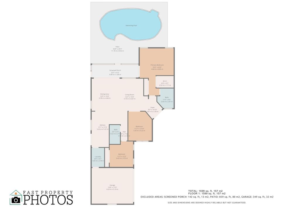 En Venta: $660,000 (3 camas, 2 baños, 1599 Pies cuadrados)