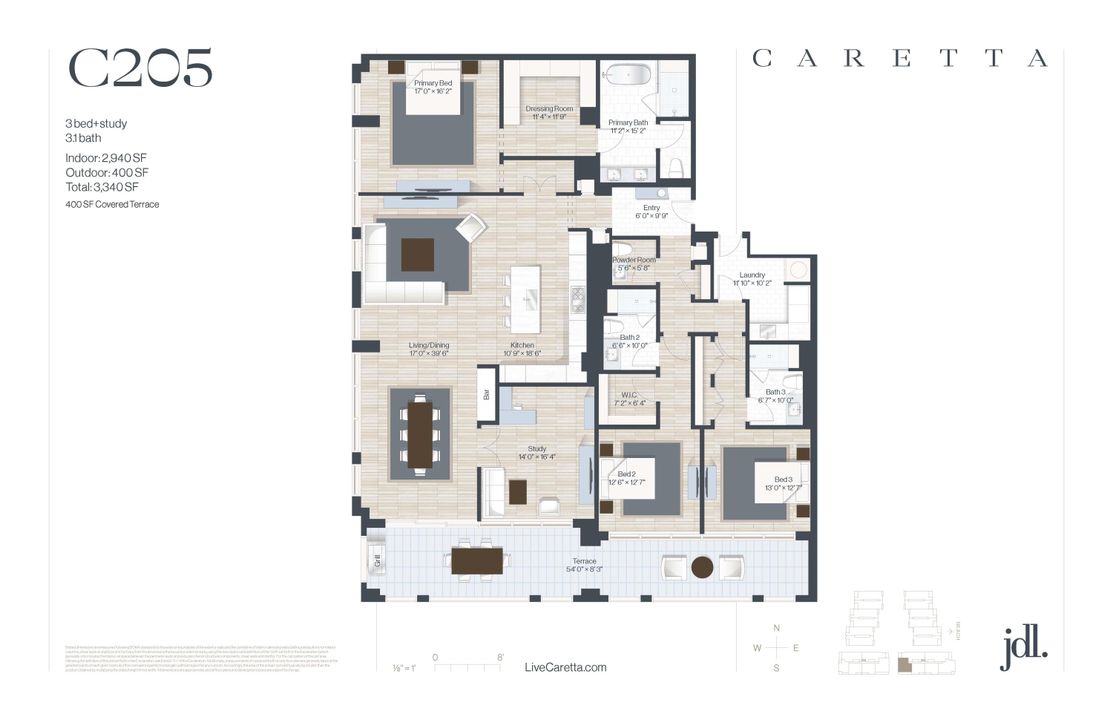 En Venta: $2,522,000 (3 camas, 3 baños, 2940 Pies cuadrados)