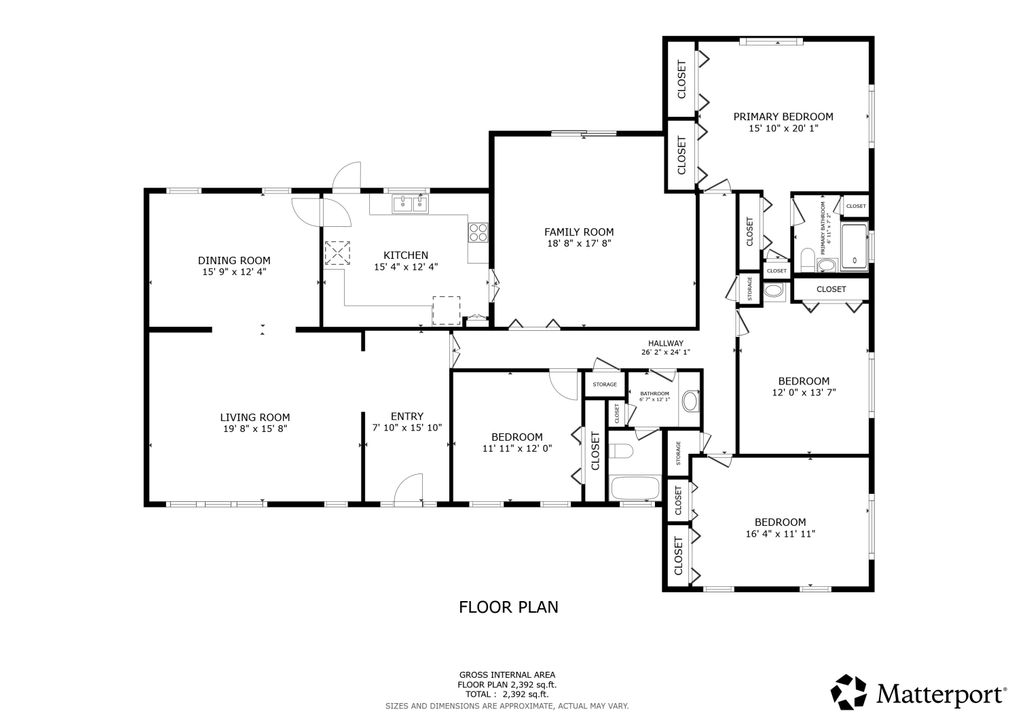 На продажу: $450,000 (4 спален, 3 ванн, 2530 Квадратных фут)
