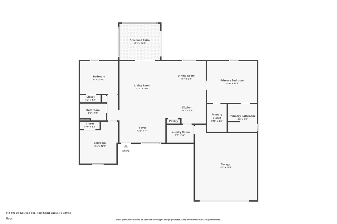 For Sale: $385,000 (3 beds, 2 baths, 1422 Square Feet)