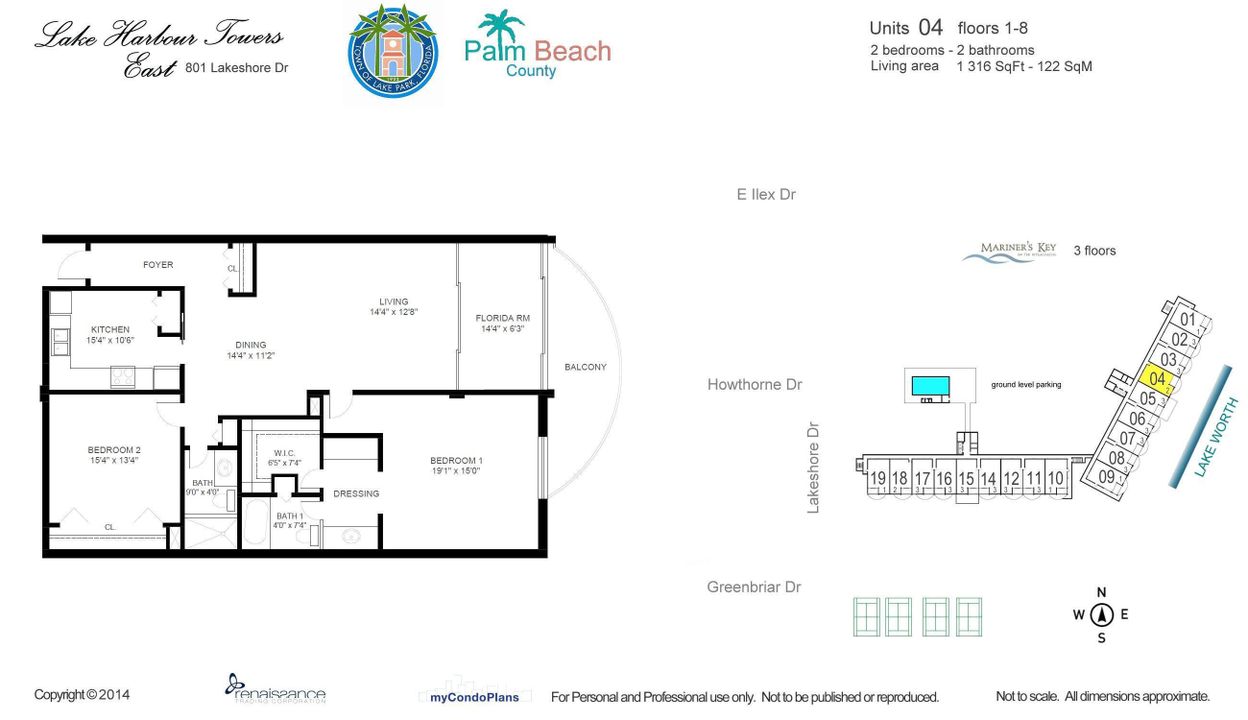 待售: $286,900 (2 贝兹, 2 浴室, 1440 平方英尺)