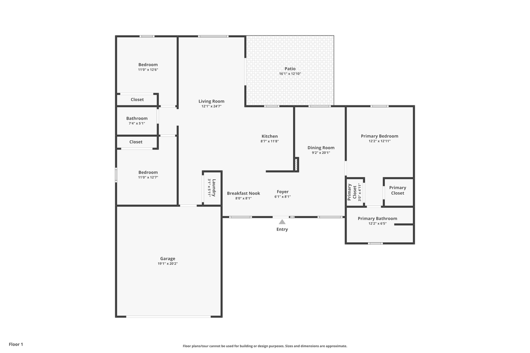 На продажу: $415,000 (3 спален, 2 ванн, 1505 Квадратных фут)