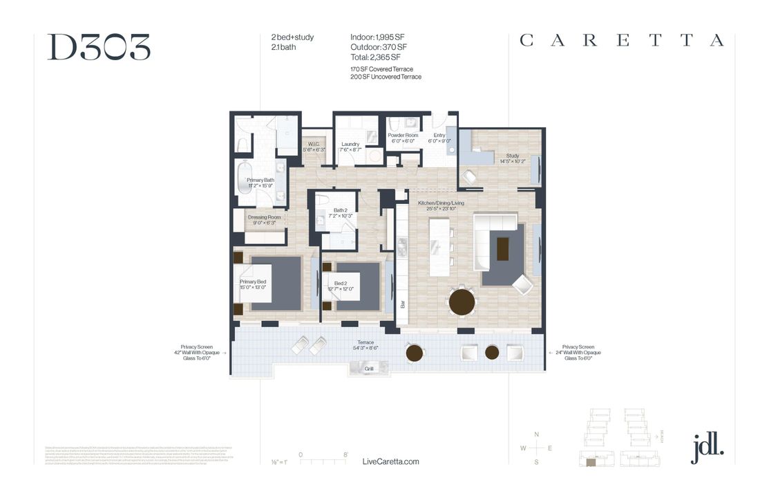 For Sale: $2,100,000 (2 beds, 2 baths, 1995 Square Feet)