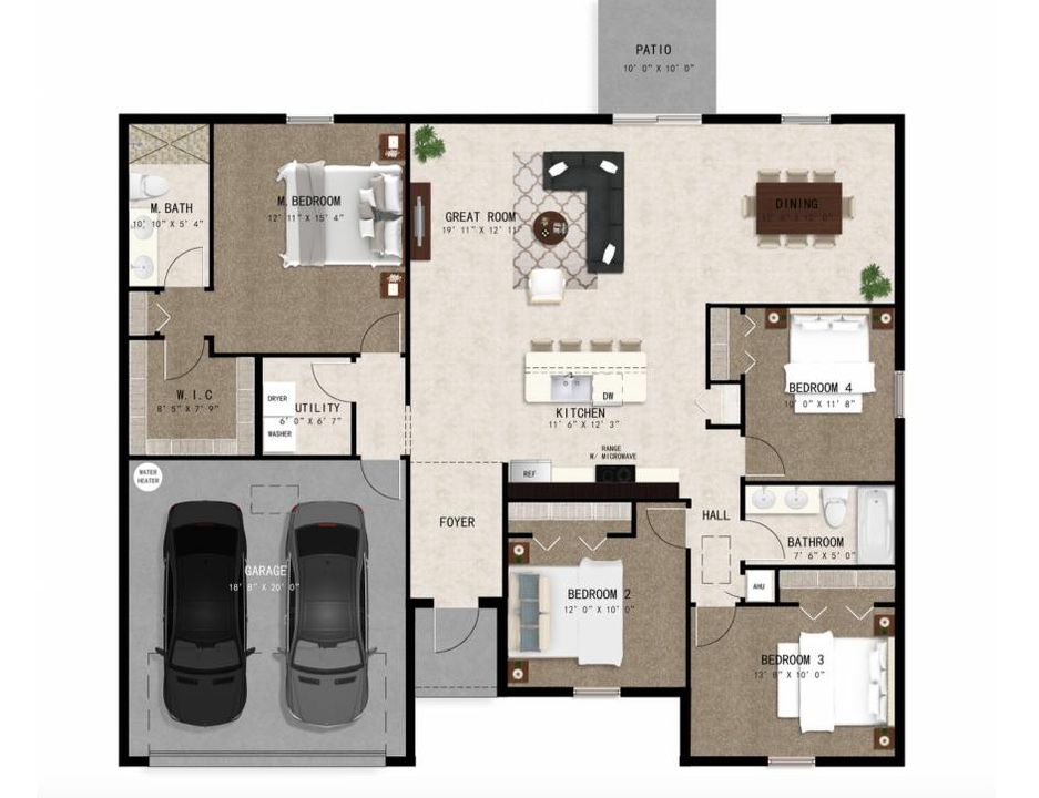 En Renta: $2,645 (4 camas, 2 baños, 1806 Pies cuadrados)