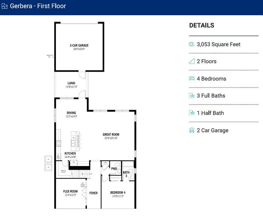 For Rent: $7,500 (4 beds, 3 baths, 3053 Square Feet)