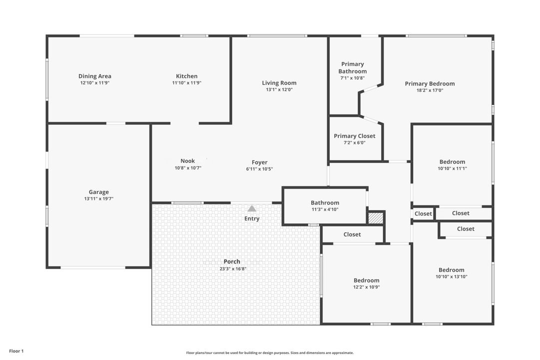 For Sale: $525,000 (4 beds, 2 baths, 1835 Square Feet)
