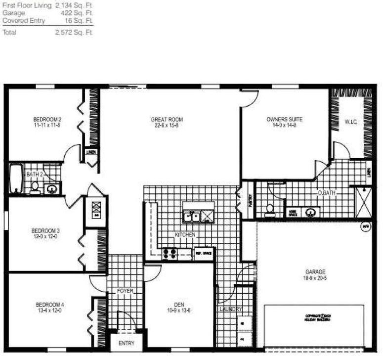 For Sale: $471,000 (4 beds, 2 baths, 2134 Square Feet)