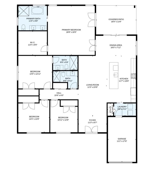 待售: $1,150,000 (4 贝兹, 3 浴室, 2478 平方英尺)