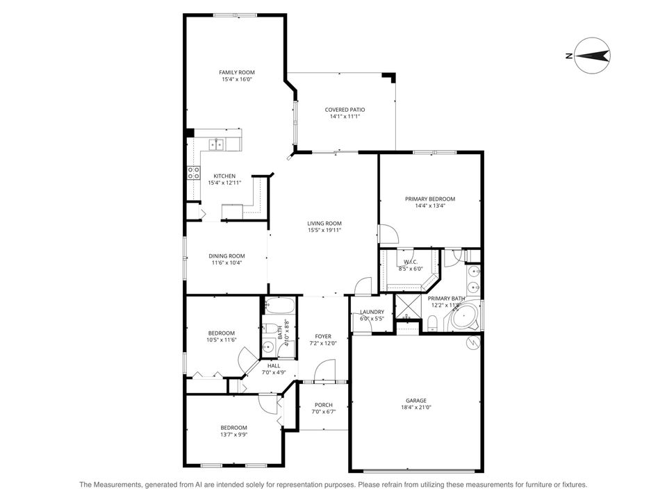 For Rent: $2,250 (3 beds, 2 baths, 2000 Square Feet)