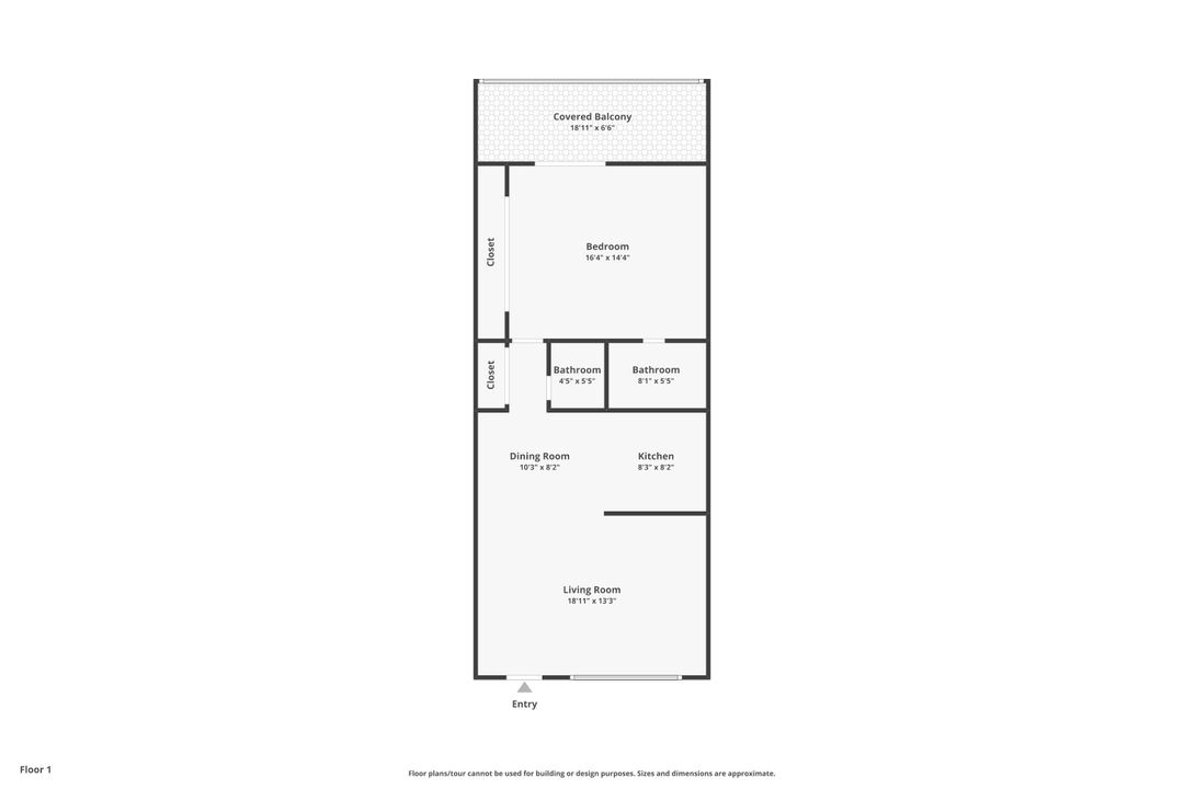 待售: $115,000 (1 贝兹, 1 浴室, 738 平方英尺)