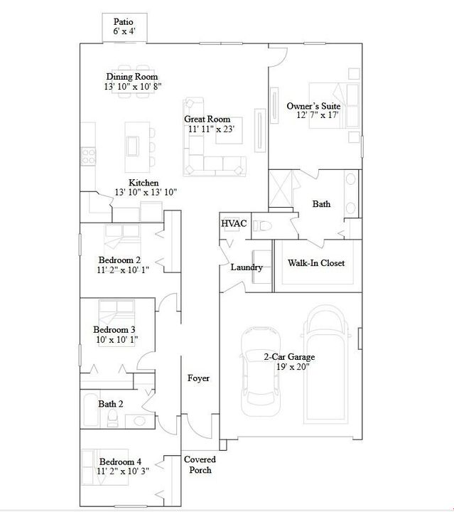 В аренду: $2,750 (4 спален, 2 ванн, 1937 Квадратных фут)