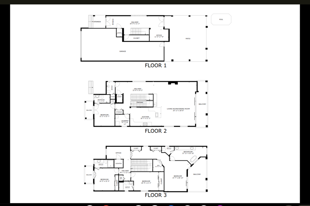 En Venta: $2,750,000 (4 camas, 4 baños, 3557 Pies cuadrados)