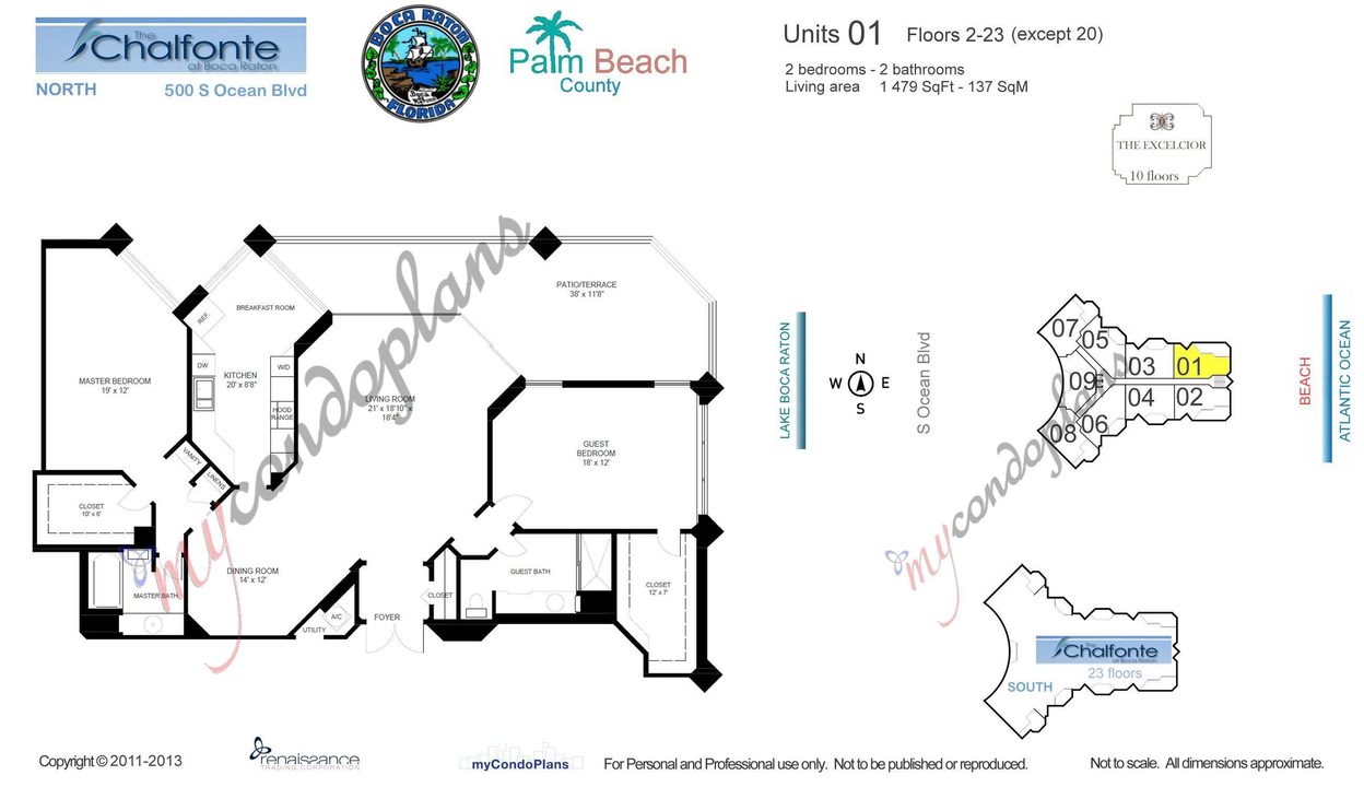 For Sale: $2,240,000 (2 beds, 2 baths, 1479 Square Feet)