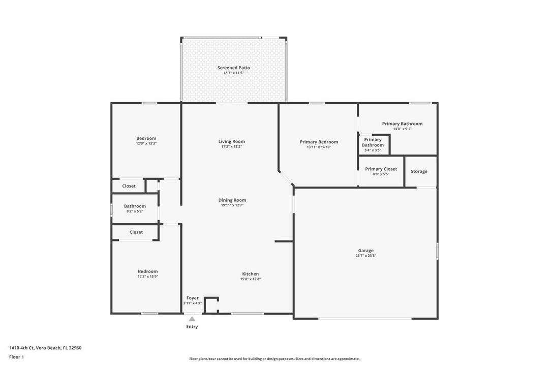 待售: $450,000 (3 贝兹, 2 浴室, 1746 平方英尺)