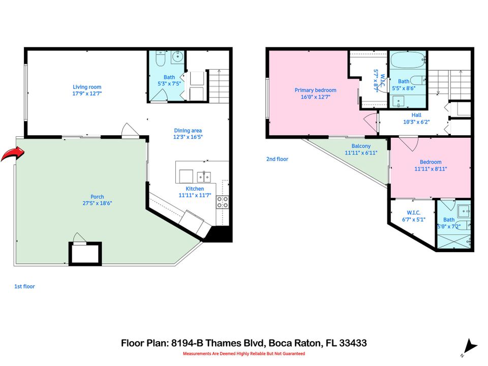 For Sale: $365,000 (2 beds, 2 baths, 1302 Square Feet)