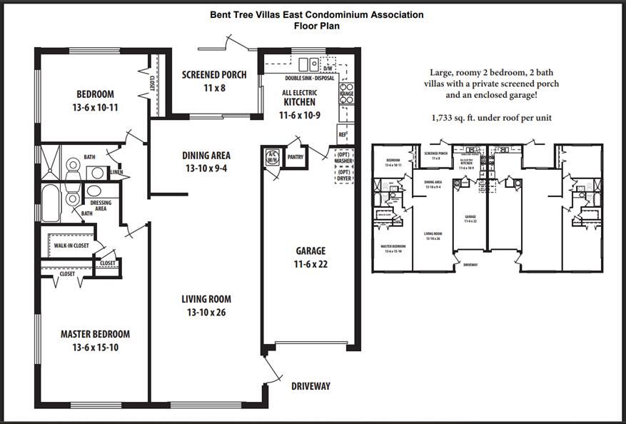待售: $265,000 (2 贝兹, 2 浴室, 1404 平方英尺)