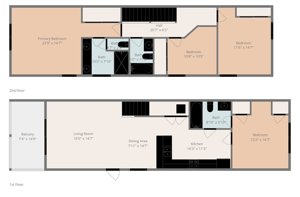 На продажу: $1,445,000 (4 спален, 3 ванн, 1840 Квадратных фут)