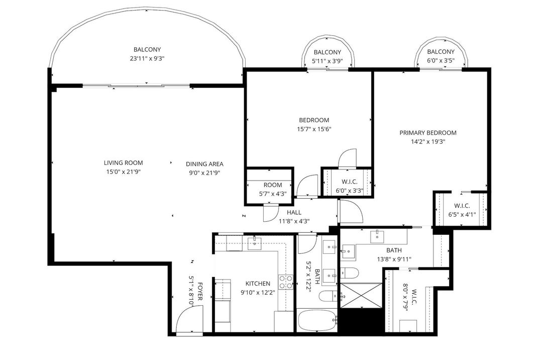 En Venta: $4,300,000 (2 camas, 2 baños, 1624 Pies cuadrados)