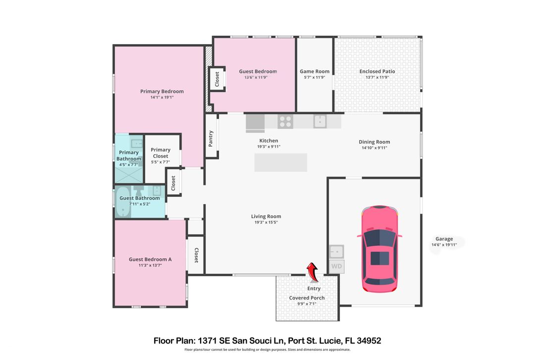 For Sale: $385,000 (3 beds, 2 baths, 1545 Square Feet)