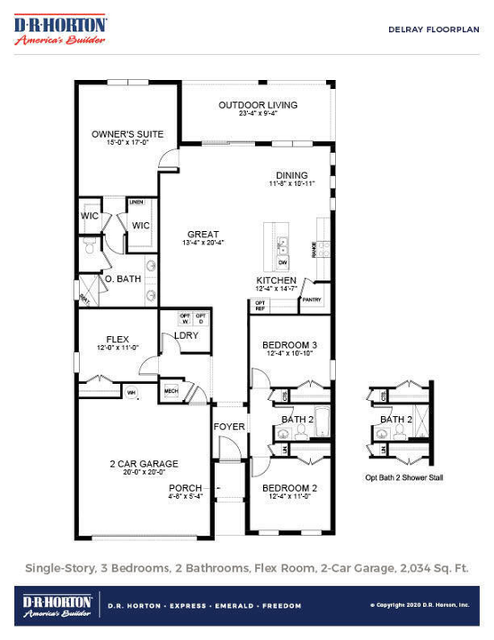 待售: $415,000 (4 贝兹, 2 浴室, 2034 平方英尺)