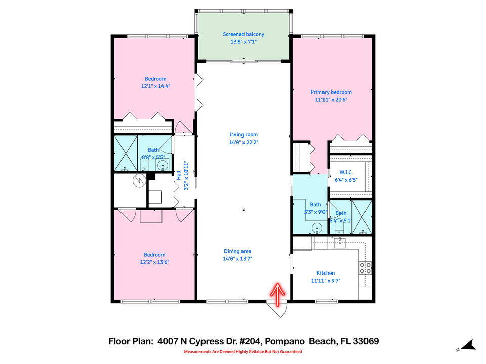 На продажу: $265,000 (3 спален, 2 ванн, 1500 Квадратных фут)