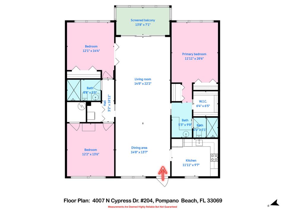 На продажу: $265,000 (3 спален, 2 ванн, 1500 Квадратных фут)