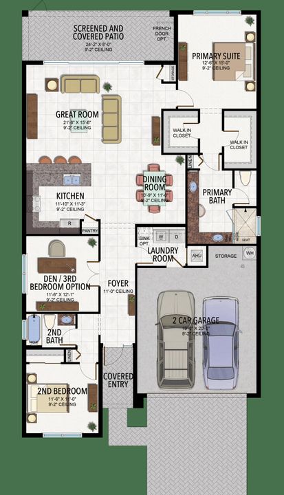 待售: $465,000 (2 贝兹, 2 浴室, 1750 平方英尺)
