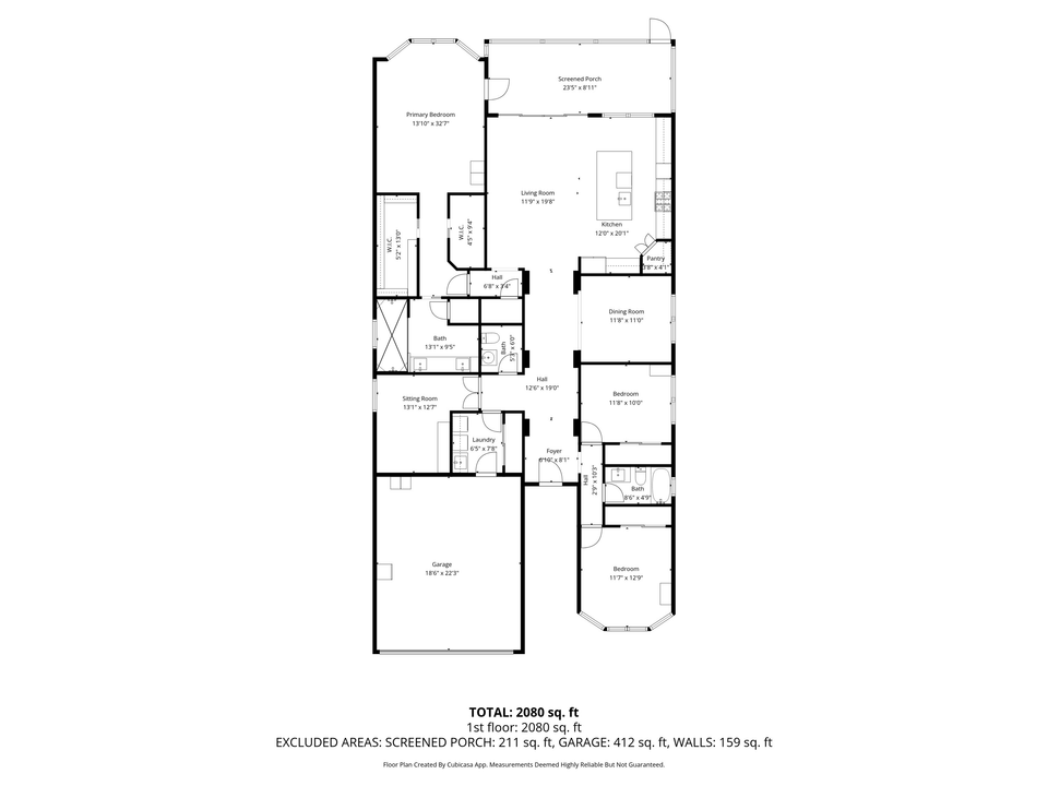 На продажу: $675,000 (4 спален, 2 ванн, 2305 Квадратных фут)