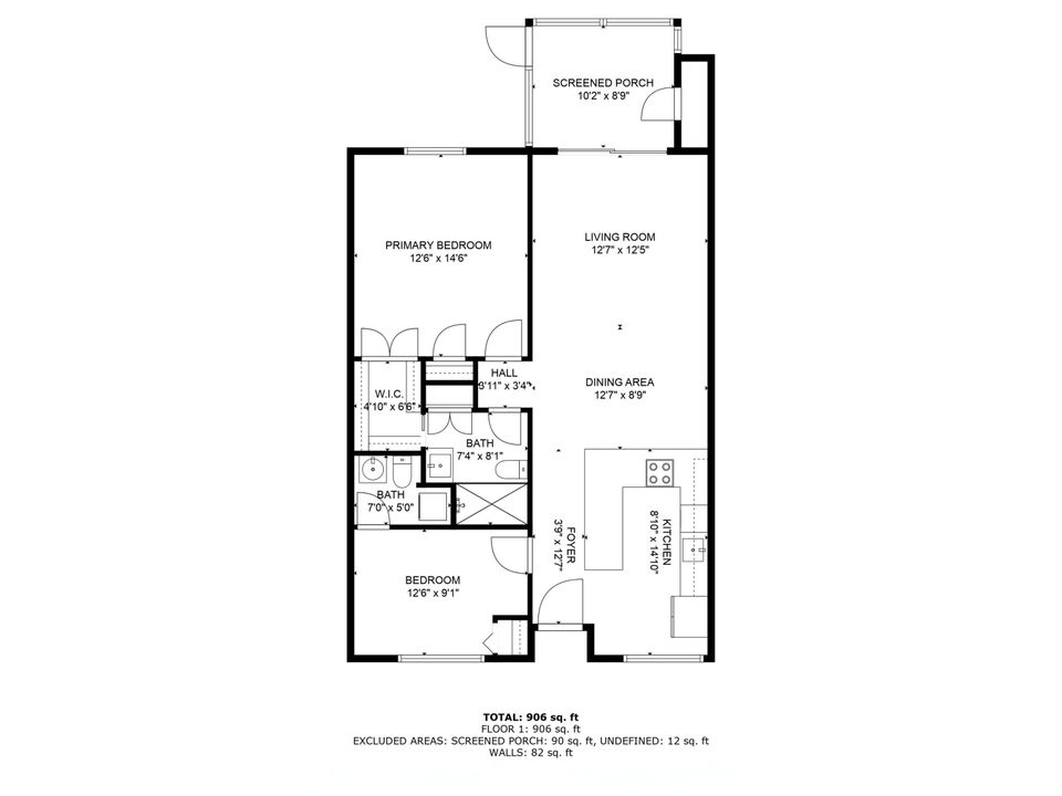 For Rent: $1,995 (2 beds, 1 baths, 908 Square Feet)