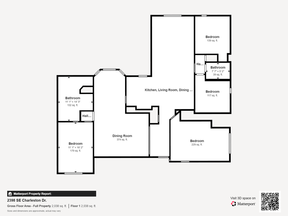 待售: $375,000 (3 贝兹, 2 浴室, 1824 平方英尺)