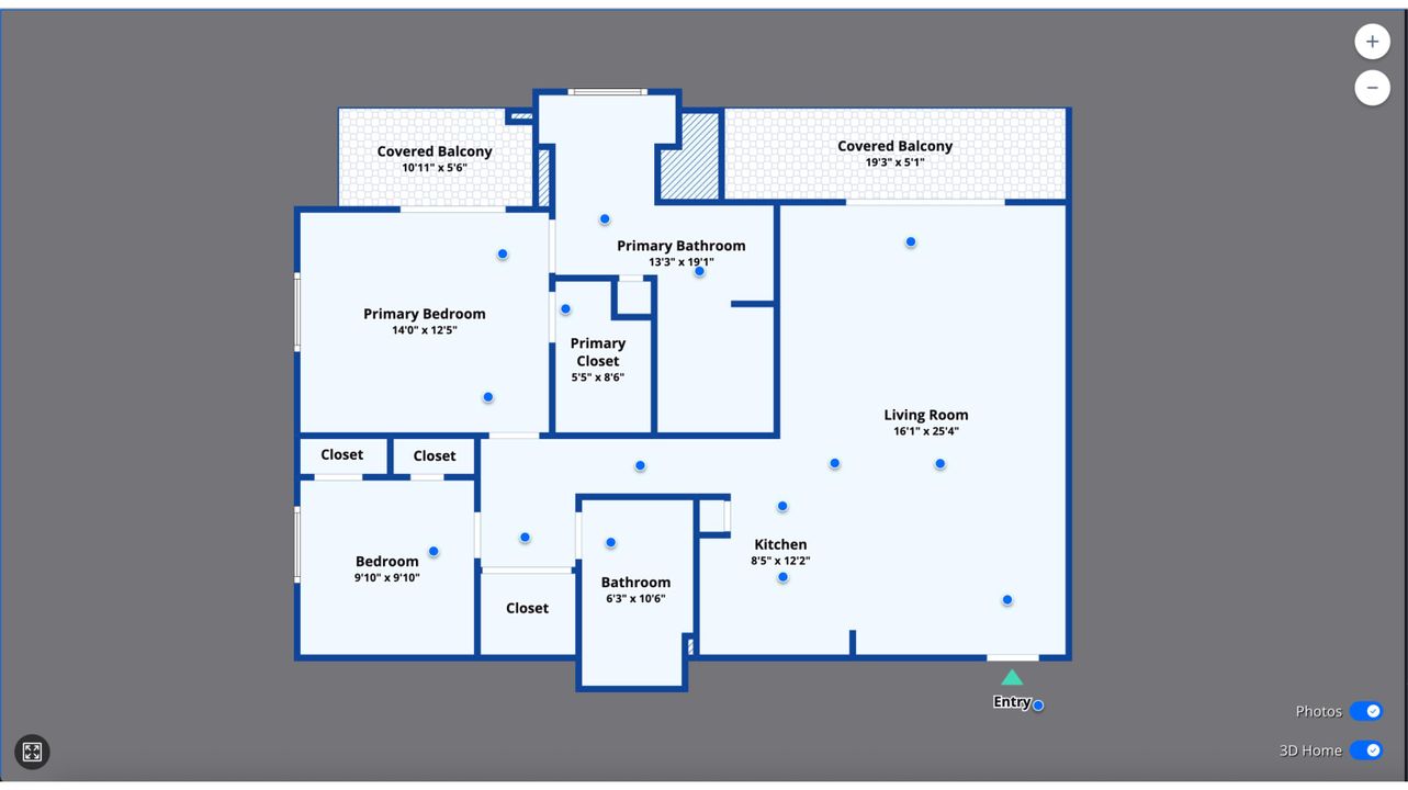 На продажу: $595,000 (2 спален, 2 ванн, 1109 Квадратных фут)