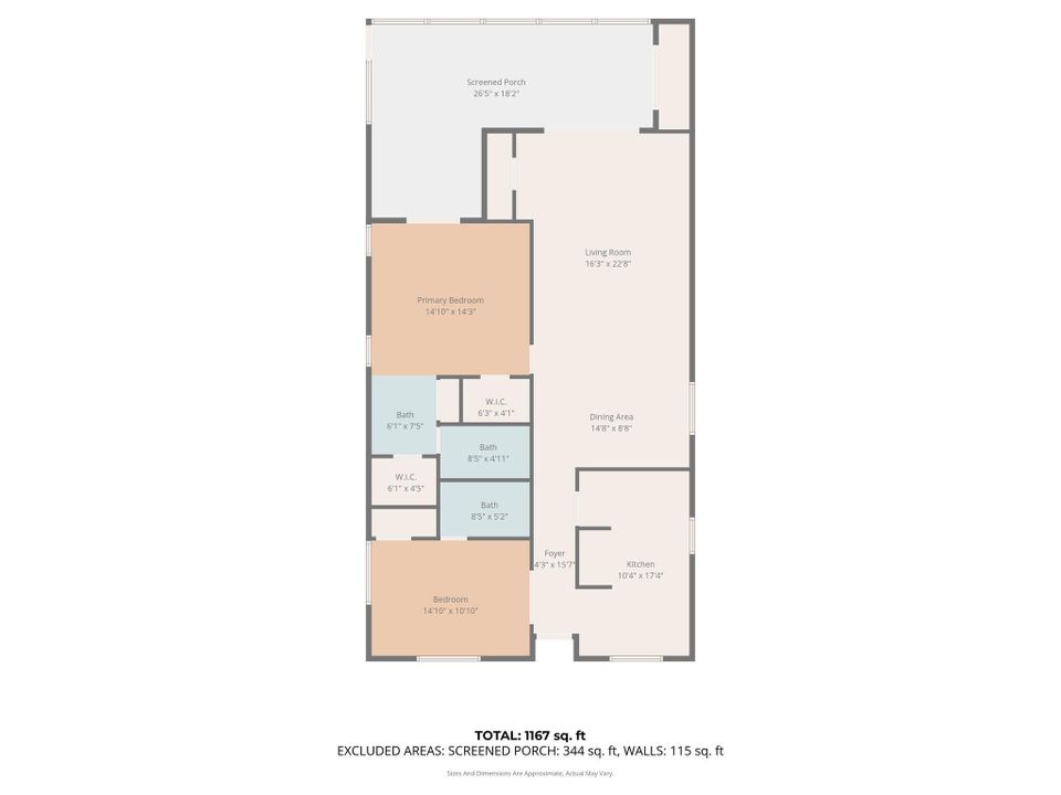 На продажу: $279,000 (2 спален, 2 ванн, 1470 Квадратных фут)