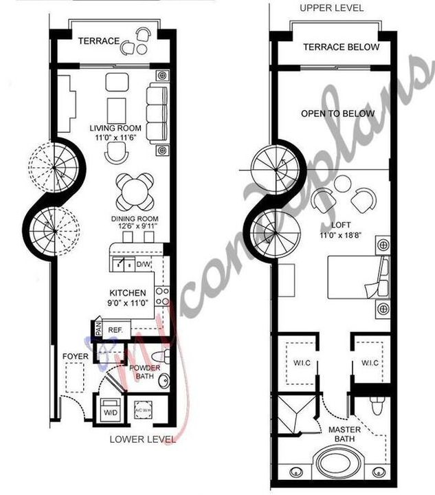 待售: $599,000 (1 贝兹, 1 浴室, 1096 平方英尺)