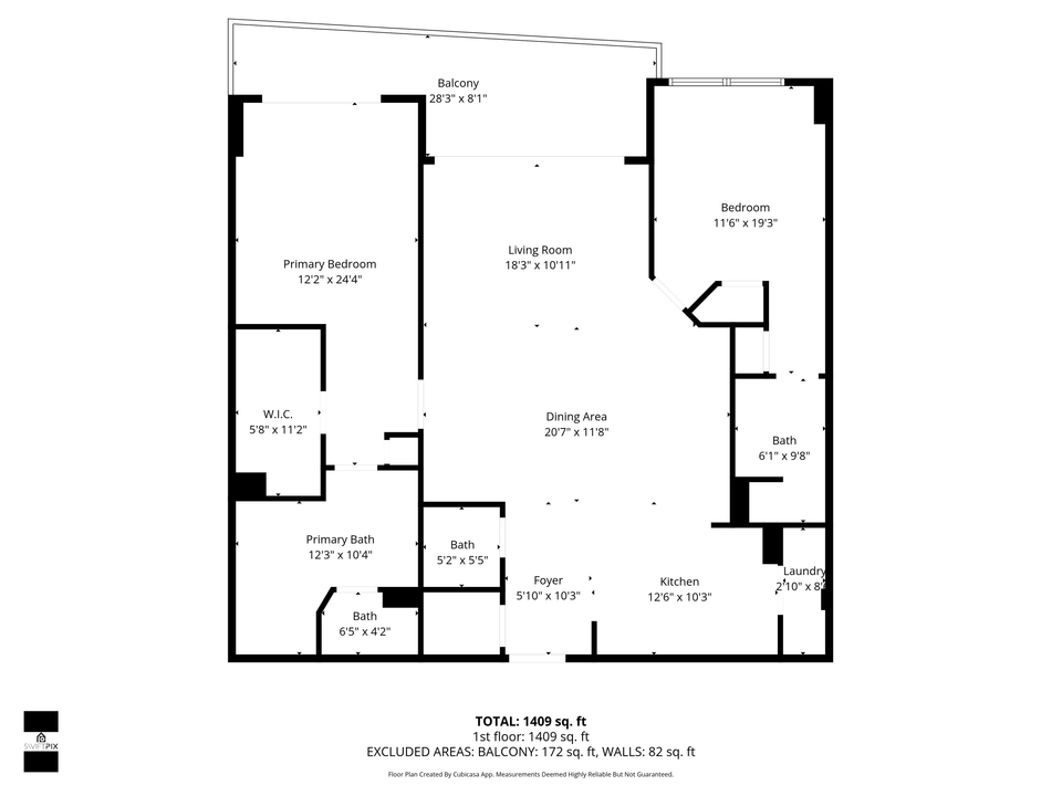 For Sale: $645,000 (2 beds, 2 baths, 1440 Square Feet)
