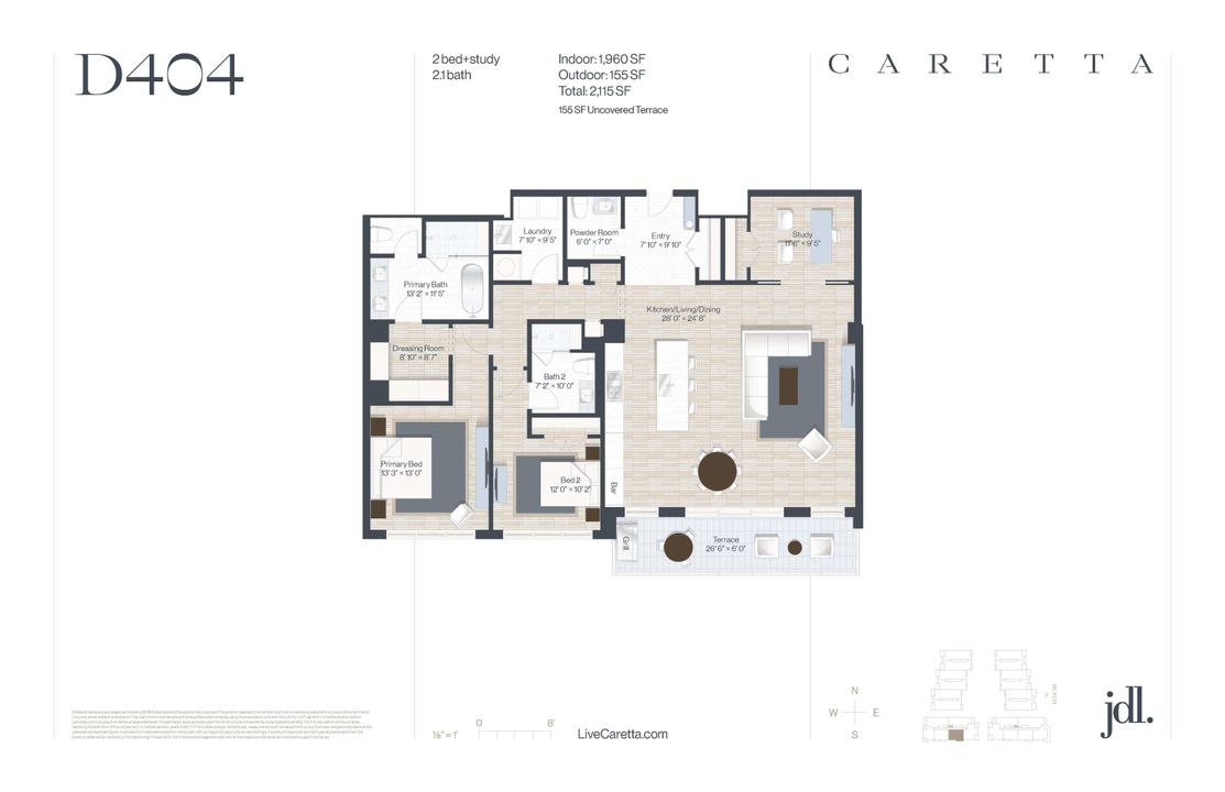 For Sale: $2,050,000 (2 beds, 2 baths, 1960 Square Feet)